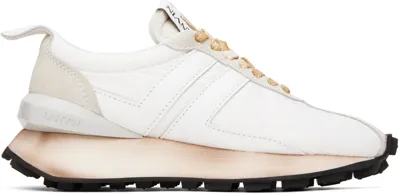 Lanvin White Bumpr Sneakers