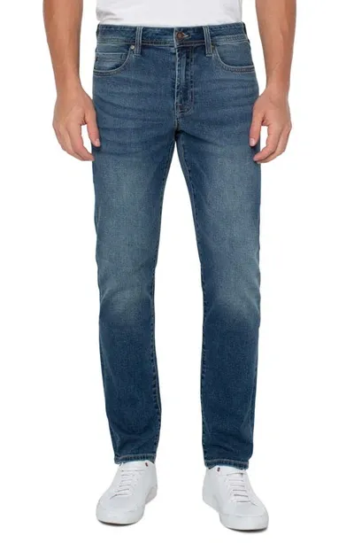 Liverpool Los Angeles Kingston Modern Slim Straight Leg Jeans In Burlee