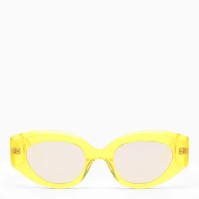 Philó Eyewear Yellow Sunglasses Petra