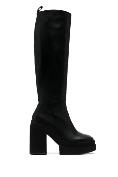 Paloma Barceló High-heel Knee-length Boots In Black