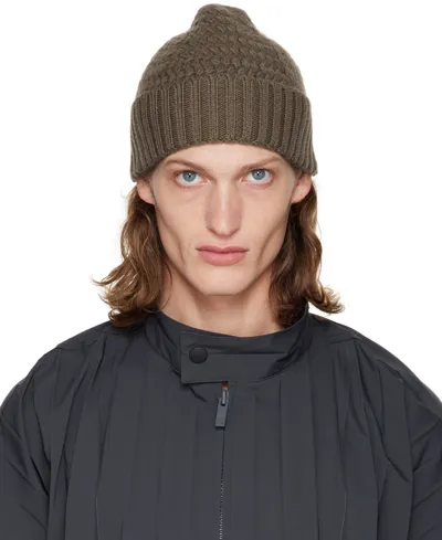 Craig Green Brown Knot Beanie In Light Brown