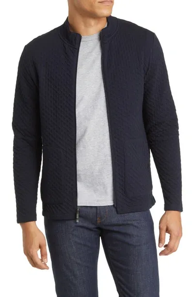 Robert Barakett Morven Full Zip Jacket In Navy