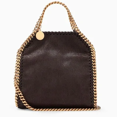 Stella Mccartney Chocolate-coloured Falabella Bag In Chocolate Brown