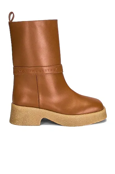 Stella Mccartney Skyla Alter Sport Mat Boot In Brown