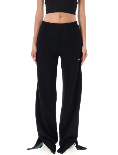 Off-white Diag Tapered Sweatpant In Black