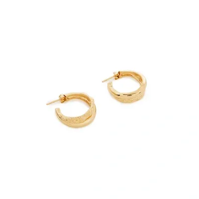 Ragbag Double Gold-plated Earrings