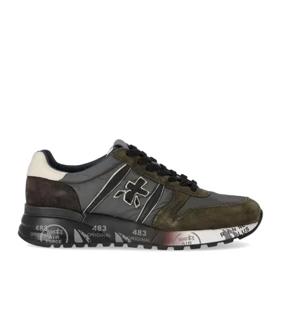 Premiata Landervar Low-top Sneakers In Grau