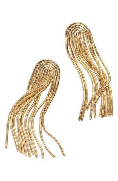 Baublebar Amy Tassel Drop Earrings In Gold