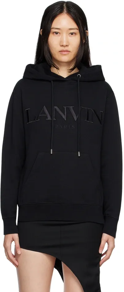 Lanvin Womens Black Other Materials Sweater