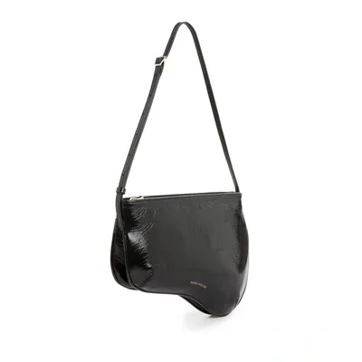 Manu Atelier The Curve Patent Leather Handbag