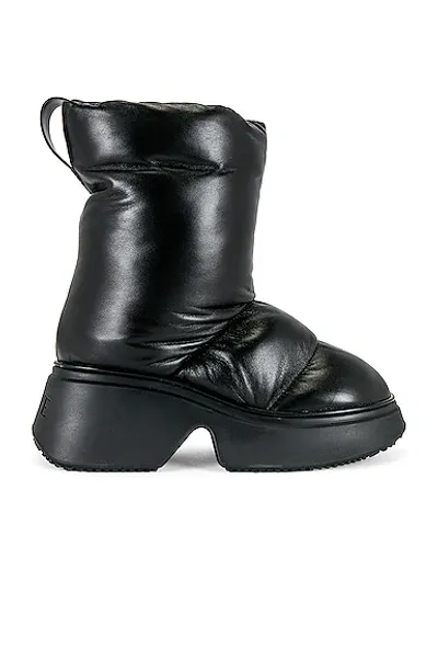 Loewe Black Padded Ankle Boots