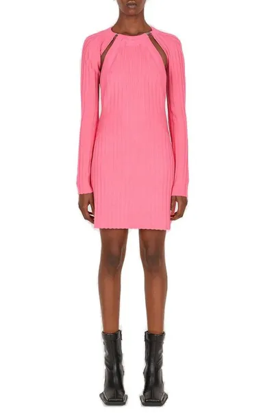 Eytys Cleo Cut Out Dress In Pink