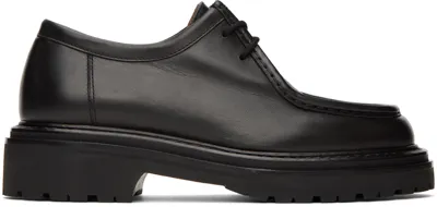 Legres 19 Lace-up Leather Derby Shoes In Black