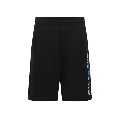 Givenchy Logo Track Shorts In Black