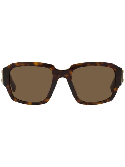 Dolce & Gabbana Tortoiseshell-effect Square-frame Sunglasses