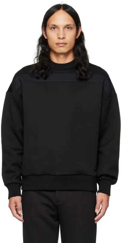 Dunhill Black Stripe Sweatshirt In 1 Black