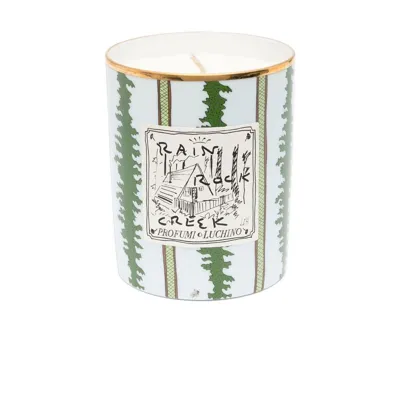 Ginori 1735 X Luke Edward Hall Rain Rock Creek Candle (320g) In Green