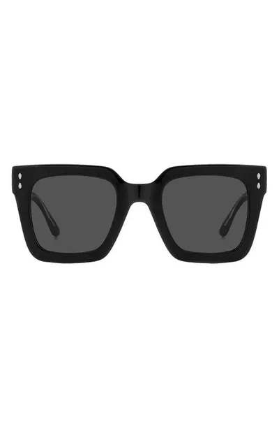 Isabel Marant 51mm Square Sunglasses In Black