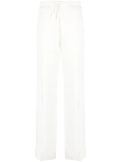 Tom Ford Straight-leg Track Pants In Weiss