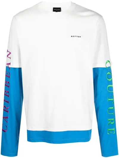 Botter Logo Print Sweatshirt In White