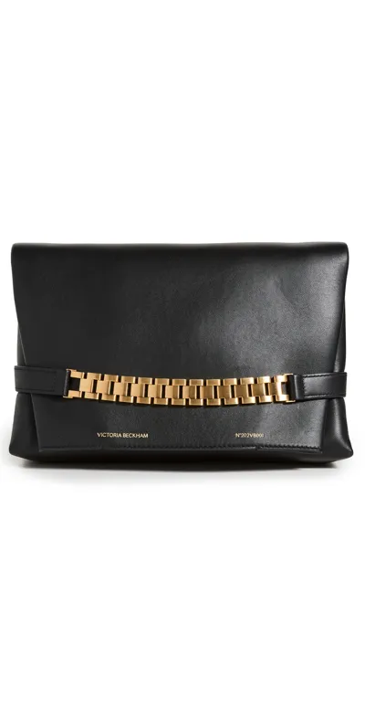 Victoria Beckham Chain Pouch In Black  