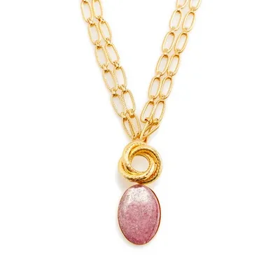 D'estree Elizabeth Gold-plated Necklace