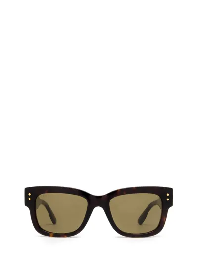 Gucci Eyewear Square Frame Sunglasses In Multi