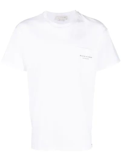 Mackintosh Rain Shine T-shirt In White