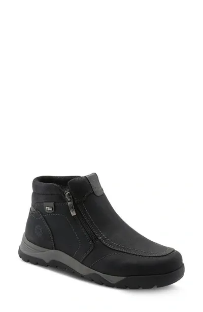 Spring Step Lucas Zip Boot In Black