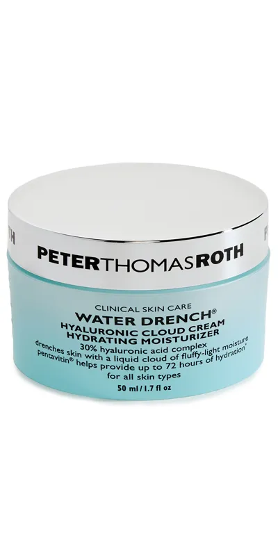 Peter Thomas Roth Water Drench Hyaluronic Cloud Cream Hydrating Moisturizer, 1.7 Oz./ 50 ml In Colorless