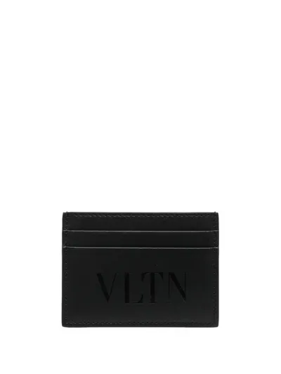 Valentino Garavani Vltn Logo Print Cardholder