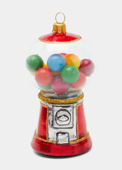 Bergdorf Goodman Gumball Machine Christmas Ornament