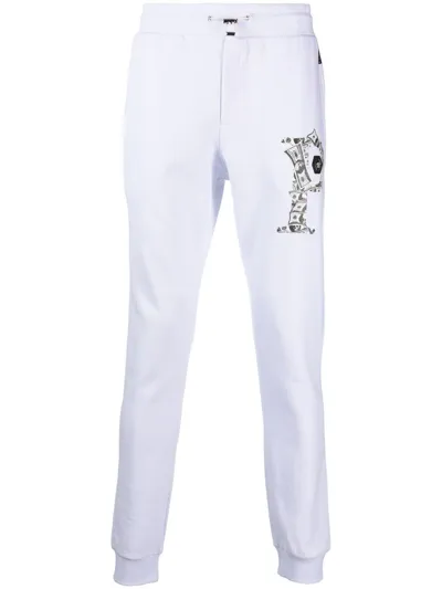 Philipp Plein Logo-plaque Track Pants In White