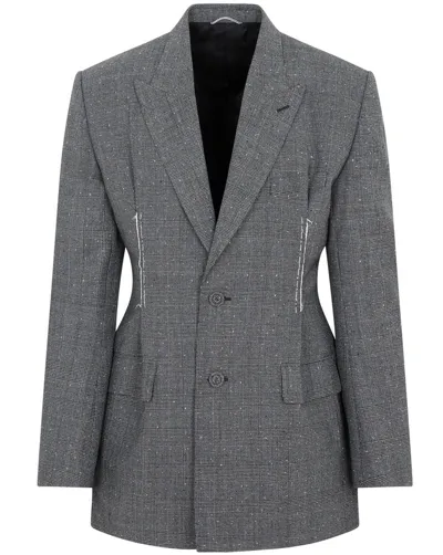 Dior Homme  Bar Wool Jacket In Gray