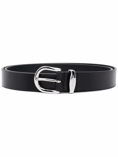 Isabel Marant Buckle Belt In Nero