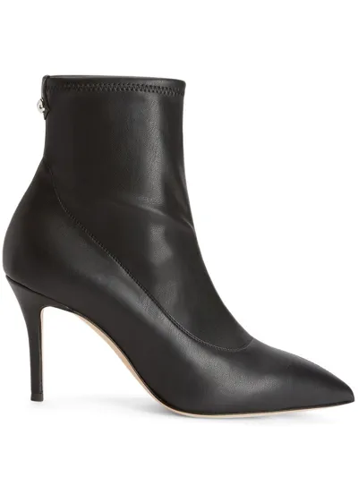 Giuseppe Zanotti Mirea 90mm Pointed-toe Boots In Black