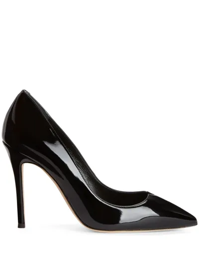 Giuseppe Zanotti Lucrezia 105mm Pointed-toe Pumps In Black