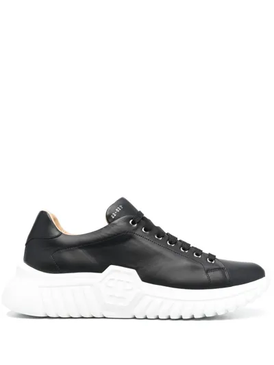 Philipp Plein Basic Runner Low-top Sneakers In Black