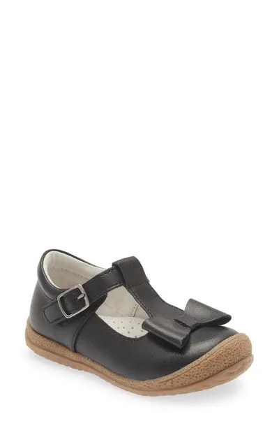 L'amour Kids' Emma Bow Mary Jane In Black