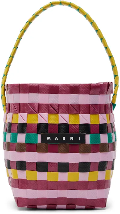 Marni Kids Multicolor Pod Bucket Tote In 0m400