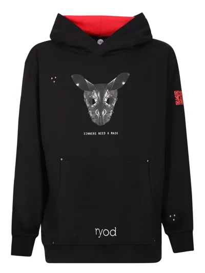 Ihs Rabbit Hoodie In Black