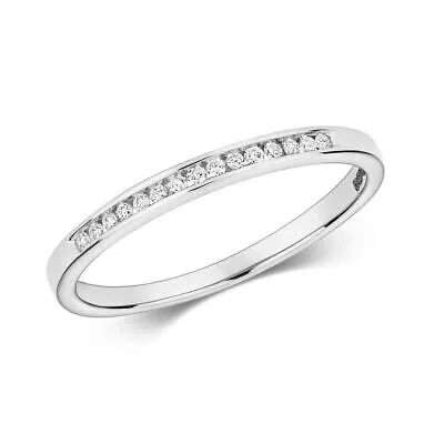 Pre-owned Eternity 0.07ct Diamant  Kanal 0.07ct Ringgrössen J-q