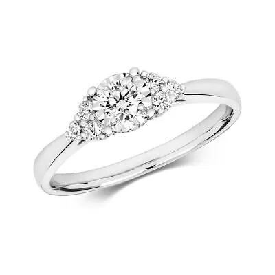 Pre-owned So 0.35ct Diamant Illusion Litaire Ring Grössen