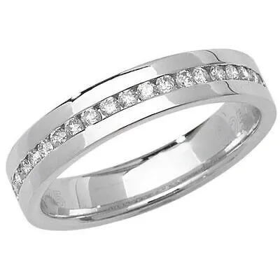 Pre-owned Eternity 0.27ct Diamant Halb  Ring Grössen J-q