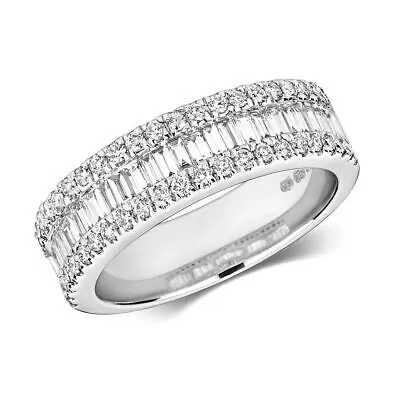 Pre-owned Eternity 0.38ct Diamant  Ring Grössen J-q