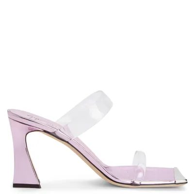 Giuseppe Zanotti Flaminia Plexi In Pink