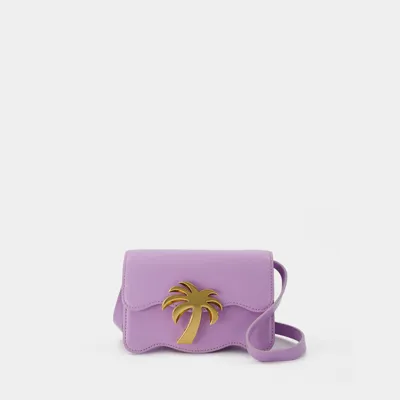 Palm Angels Palm Beach Bag Pm In Purple