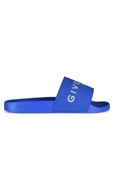 Givenchy Slides In Blue