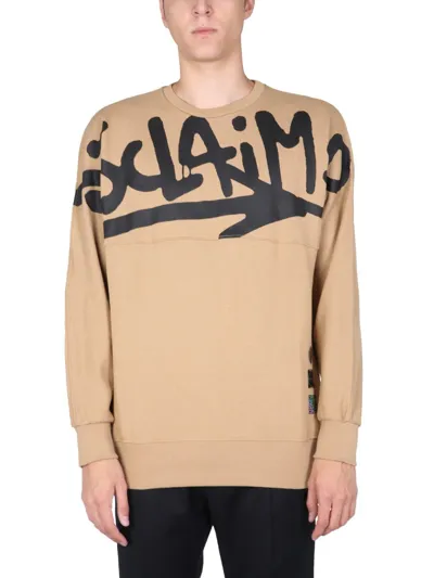 Disclaimer Mens Brown Sweatshirt