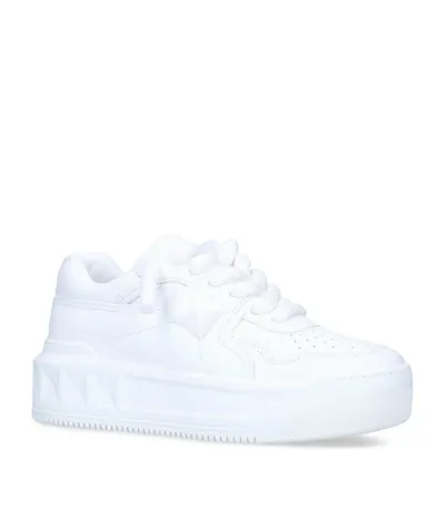 Valentino Garavani One Stud Xl Sneakers In White